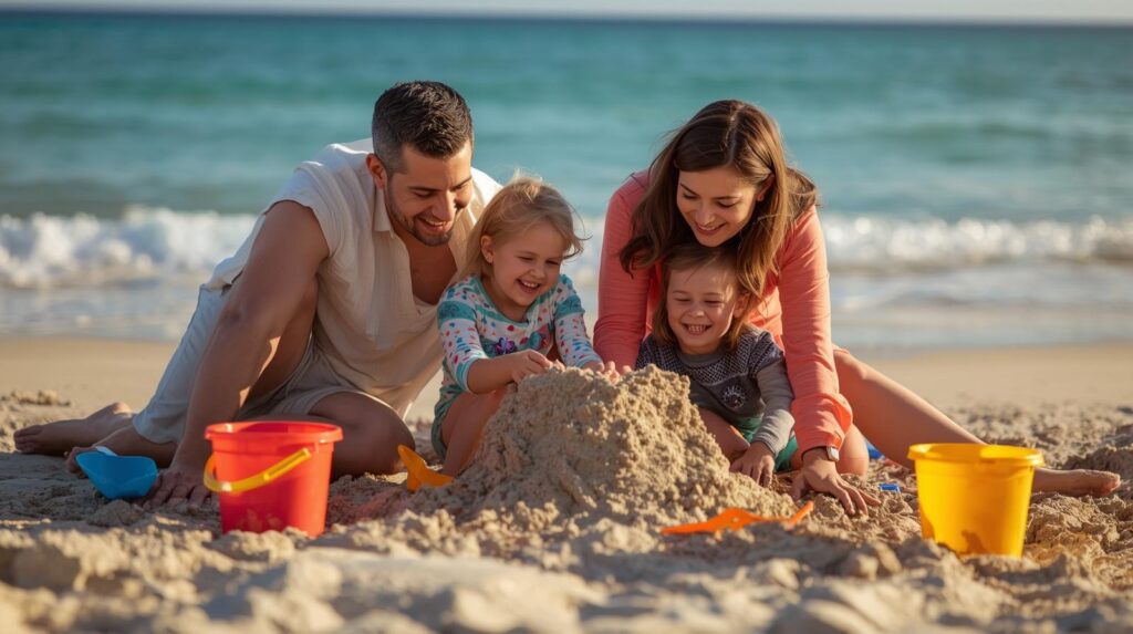 images with family playing beach (1)